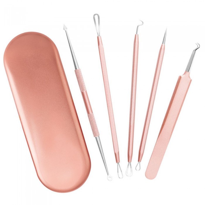 Blackhead Remover 5pcs Kit with Portable Box